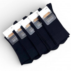 Носки мужские Житомир черные хлопок 42-45р 12шт/уп 343