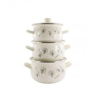 НАБОР 4435 эмал. 3-пр ст/кр глубок.  Одуванчик (Т) 7323940000