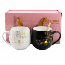 НАБІР 216GB 2-пр  чашок фарф. 350 мл,  под.уп. 6911100000