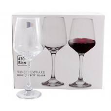 НАБІР келихів HG4035 скляних   6 шт  360 мл 7013289000