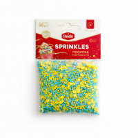 Посипка фігурна мікс "Патріотичний" (50г/уп), П234