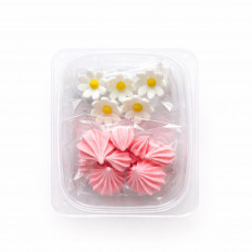 Украшение для торта Цветочный танец розовый 13эл 50уп/ящ 2546