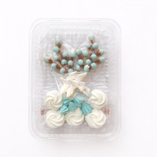 Украшение для торта Ивовая нежность14шт/уп 16уп/ящ 4076