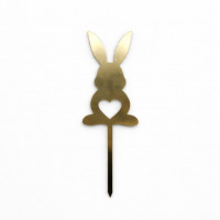 Прикраса для торта Золотих топерів з полістиролу Малий пухнастик 1шт/уп (шт.)