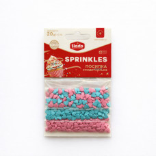 Посыпка в стиках №80 фигурная микс Сердце 20гр, (8уп/ящ)