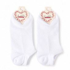 Носки женские короткие белые 36-41р. 10шт/уп 491