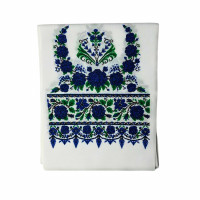 Рушник з орнаментом 1,2 м синій (5шт)