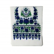 Полотенце с орнаментом 1,2 м синий (5шт)