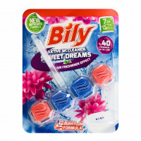 Блок для туалетів BILY DIAMOND аромат Лілії 50г