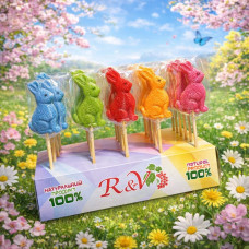 Леденцы "ЗАЙЧЕНЯТА" 20г ( 1 шт * 30 шт/бл * 10 бл/ящ ) код 281