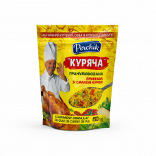 ЯМУНА Приправа Вкусовая Куриная ГРАНУЛИРОВАННАЯ ТМ "Perchik" 150г, 1шт, 10шт/ящ