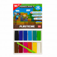 Пластилин 12 цветов Minecraft 240гр 540668