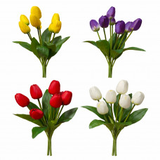 Цветы Тюльпаны 7 голов высота 45см №10