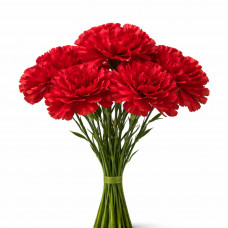 Цветы Гвоздика высота 58см №7