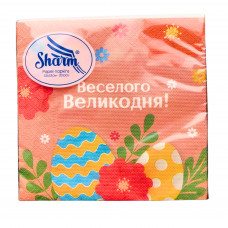 Серветка 33/33 2ш ПАСХАЛЬНА №1 (20шт) 30шт/ящ