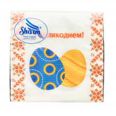 Серветка 33/33 2ш ПАСХАЛЬНА №3 (20шт) 30шт/ящ