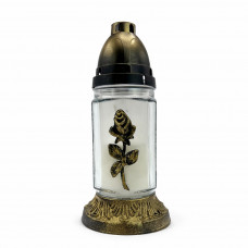 Свеча лампадка Роза 36год