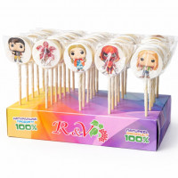 Леденцы "СОЛОДКИЕ ДИВА" 20 гр (1 шт 30 шт/бл, 10бл/ящ) код 278