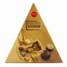 Шоколадные конфеты CHIQOLA TRIANGLE HAZELNUT с фундуковым кремом 110 г 18 шт/ящ