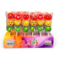 Мармелад на палочке "СВЕТЛОФОРЧИК" 60гр (18шт/бл)