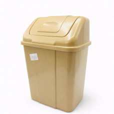 Мусорное ведро с поворотной крышкой 9,5л Полимер-Гарант 1093