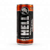 Напій б/а енергетичний газ. HELL з ароматом MULTI 250мл (24шт)