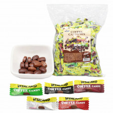 Льодяники Coffee Candy mix 1кг 10шт/ящ