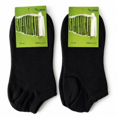 Носки мужские черные короткие Bamboo 39-42р 10шт/уп