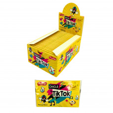 Жуйка Тік-Ток міні гаменець банан 11гр 30шт/бл 720шт/ящ Жуйка Тік-Ток міні гаменець банан 11гр 30шт/бл 720шт/ящ
