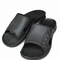 Шлепанцы пенка мужские П-09 Черные (8пар.)