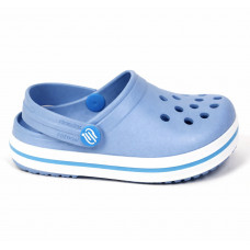 Сабо подростковые Е309 голубые 24-35р 8шт/уп