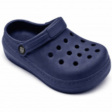 Сабо подростковые Е312 темно синие 31-35р 6шт/р