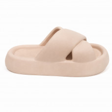 Шлепанцы женские Е138 бежевые 36-40р 8шт/уп