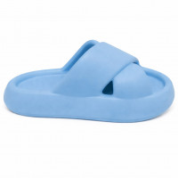 Шлепанцы женские Е138 голубые 36-40р 8шт/уп