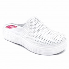 Сабо женские белые 36-41р 8шт/уп