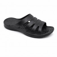 Шлепанцы мужские черные Краб 40-46р 8шт/уп