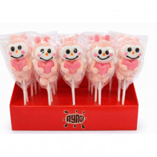 Зефір на паличці "Лабубу Ангел" 35гр 20шт/уп 120шт/ящ 820251071187 Зефір на паличці "Лабубу Ангел" 35гр 20шт/уп 120шт/ящ 820251071187