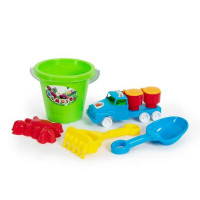 Ведро "м" №4 + машинка арт 011/5