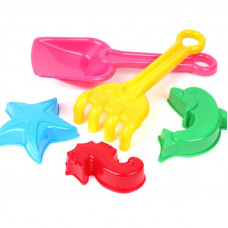 Лопатка+граб. Б+3 пасочки ТехноК" 2254