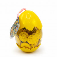 Шоколадные монеты Яйцо egg 100шт/бл 1200шт/ящ