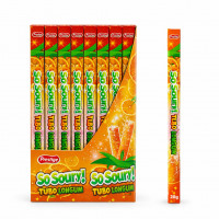 Жуйка So Soury Tubo longum(довга) АПЕЛЬСИН 20гр 24шт/бл 288шт/ящ 8680945415156