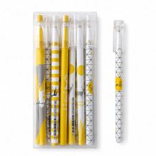 Ручка гел. Пиши-стирай QX 1810-2 Yellow (12шт)