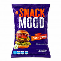Снеки SNACK MOOD 140г пшенично-картофельные со вкусом чизбургера (9шт/ящ)