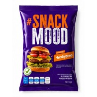 Снеки SNACK MOOD 50г пшенично-картофельные со вкусом чизбургера (24шт/ящ)