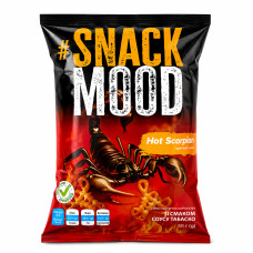 Снеки SNACK MOOD 50г пшенично-картопляні зі смаком Скорпіон (24шт/ящ)