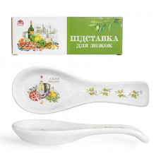 Підставка 3653-13 для ложок "Італійські страви" (довжина-23см, h-2,5 см) (60)