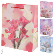 Пакет подарунковий паперовий L "Spring flower" 30*41.5*12см R40760-L (360шт)