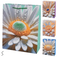 Пакет подарочный бумажный M "Camomile" 26*32*10см R40793-M (480шт)
