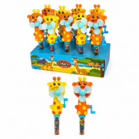 Драже шок. Giraffe Жираф + іграшка 15гр, 10 шт/уп
