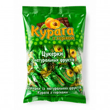 Курага с орехом в обертке конфеты, 200гр 12шт/ящ